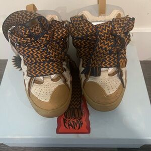 Lanvin curb sneakers